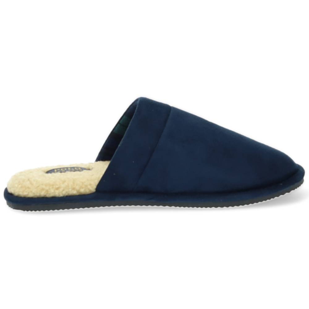 blauwe pantoffel