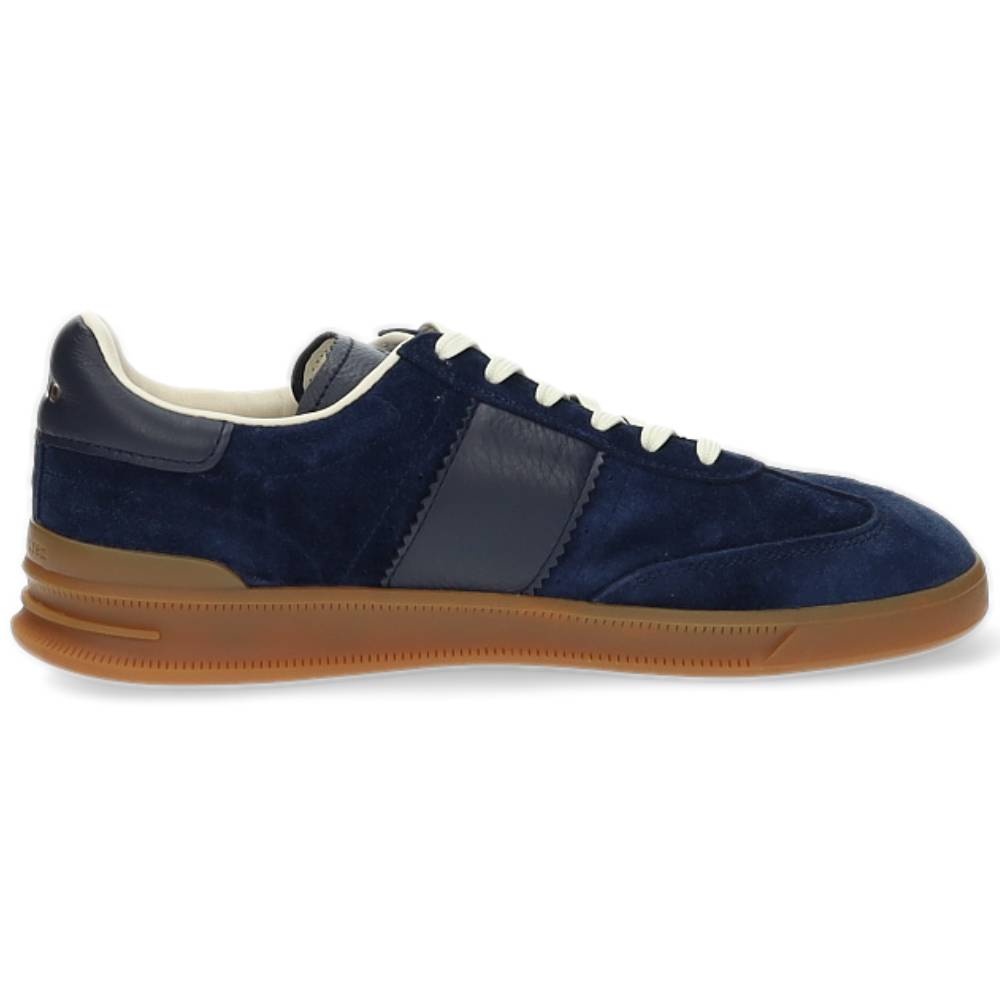 blauwe sneaker