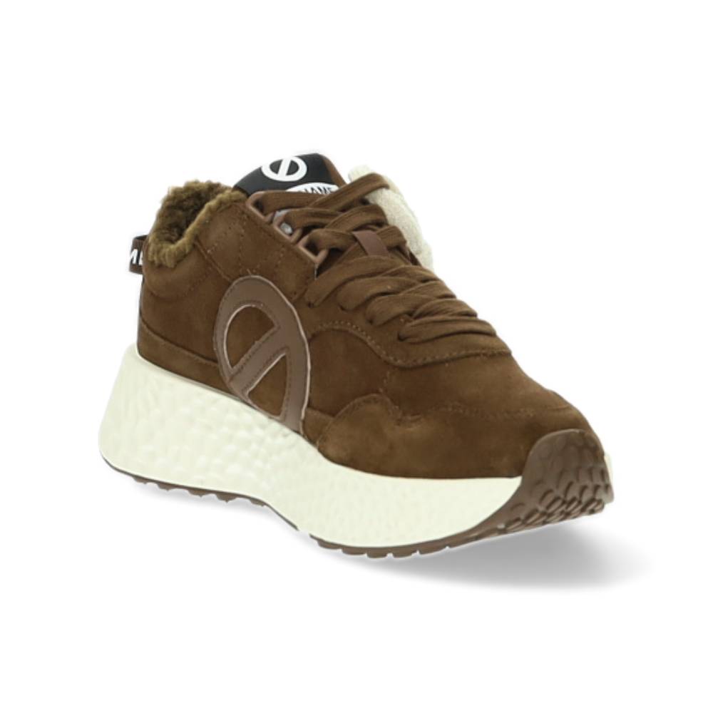 bruine sneaker
