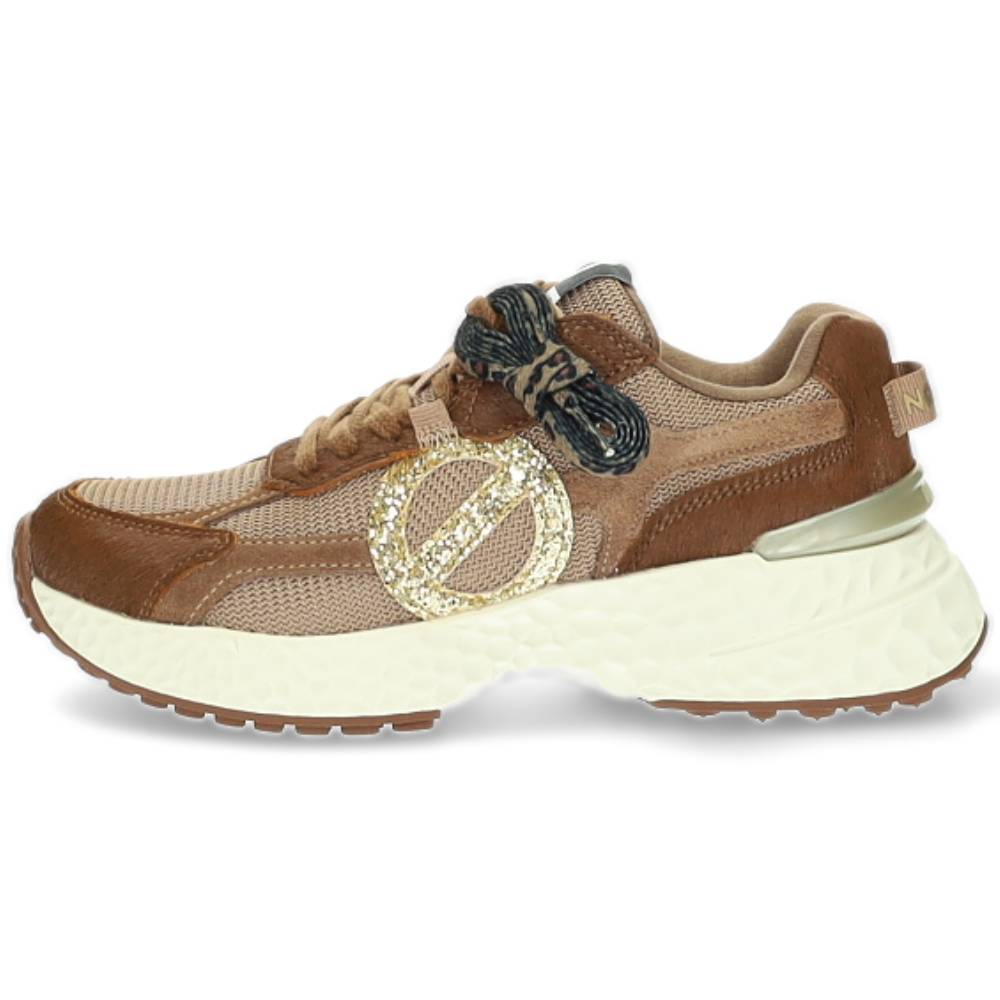 bruine sneaker