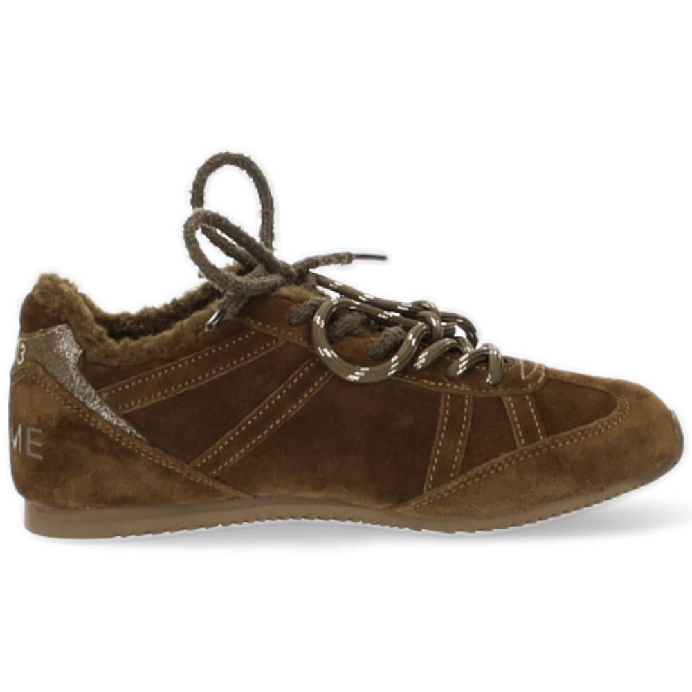bruine sneaker