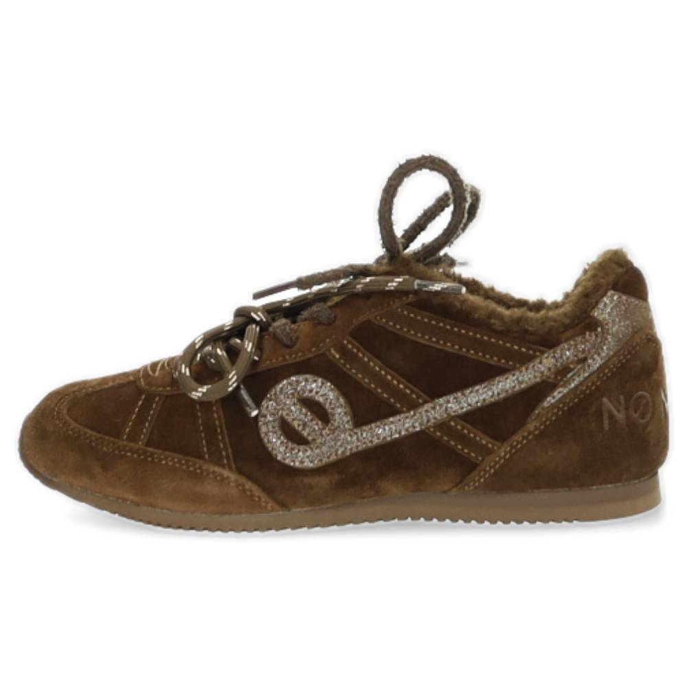 bruine sneaker