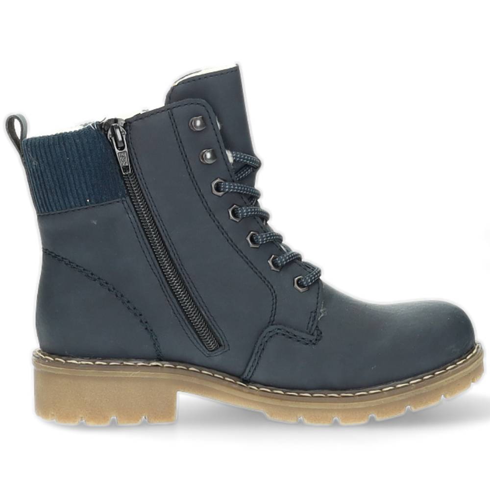 blauwe bottine
