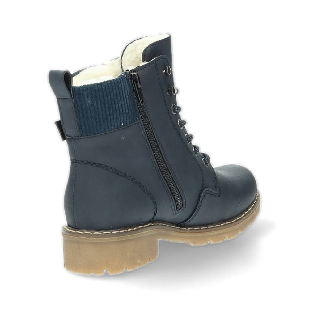blauwe bottine