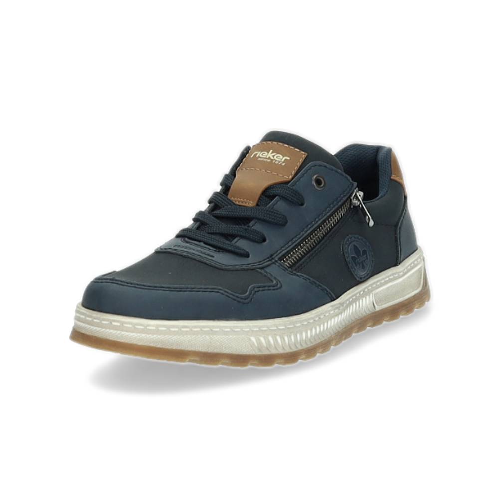 blauwe sneaker