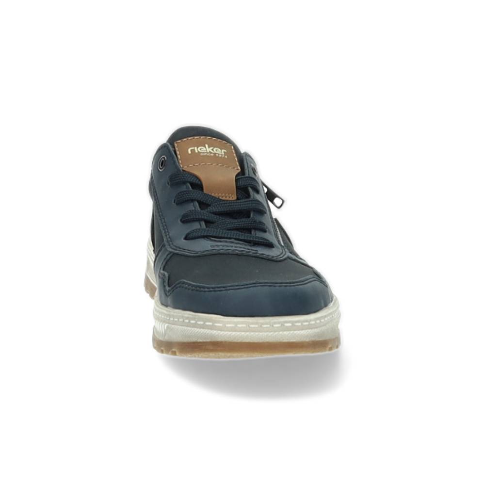 blauwe sneaker