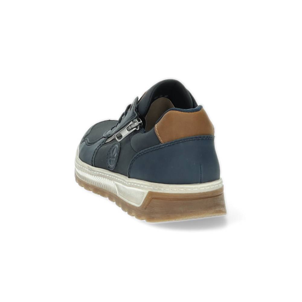 blauwe sneaker
