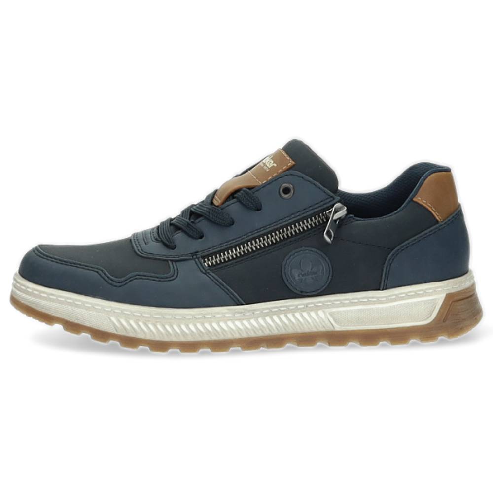 blauwe sneaker