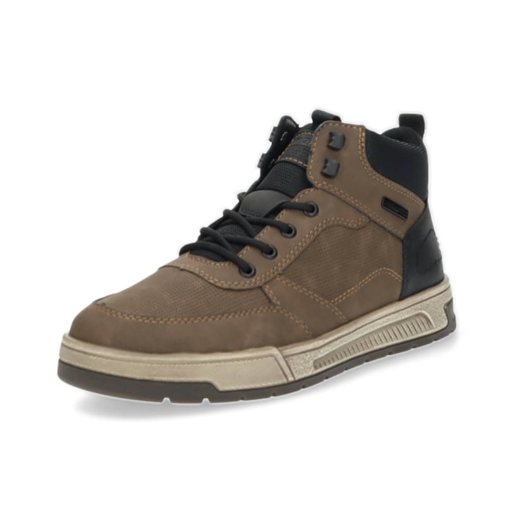 hoge bruine sneaker