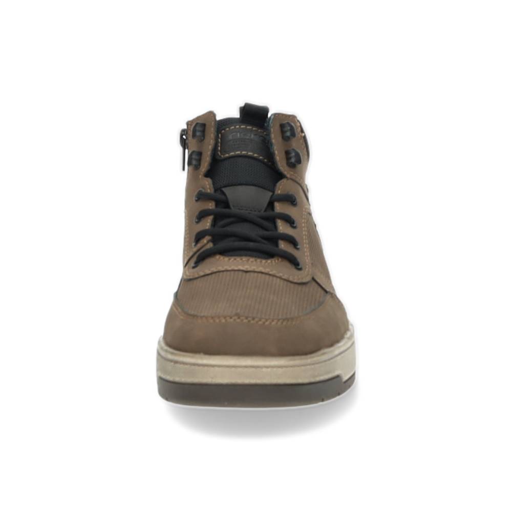 hoge bruine sneaker