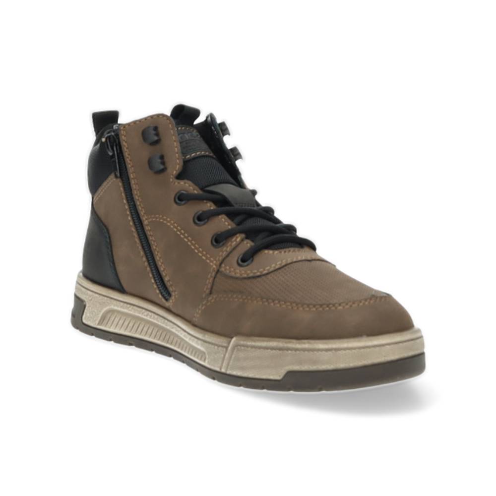 hoge bruine sneaker