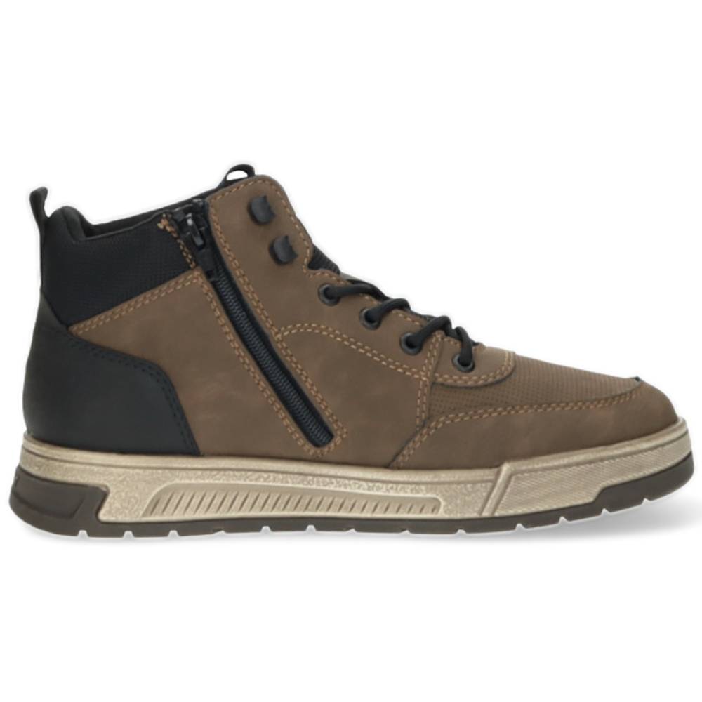 hoge bruine sneaker