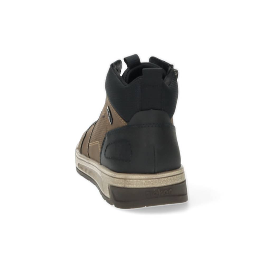 hoge bruine sneaker