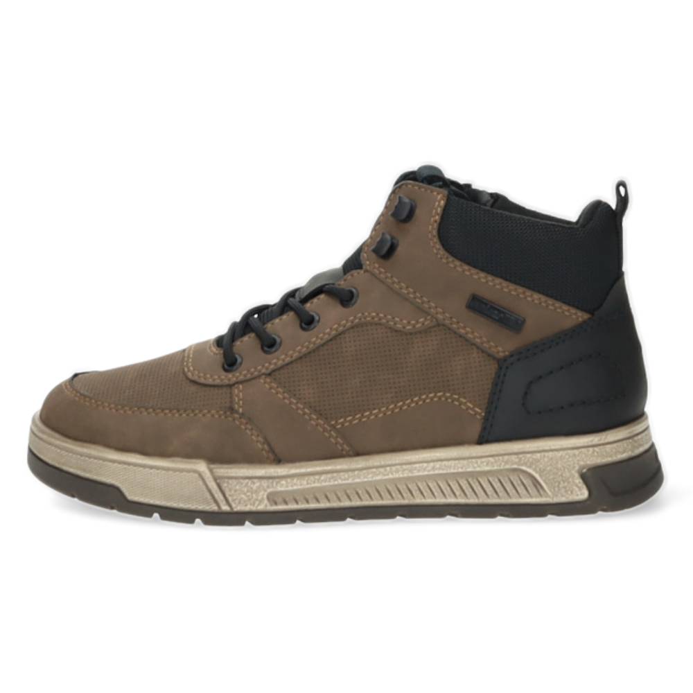 hoge bruine sneaker