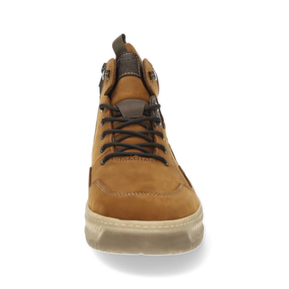bruine hoge sneaker