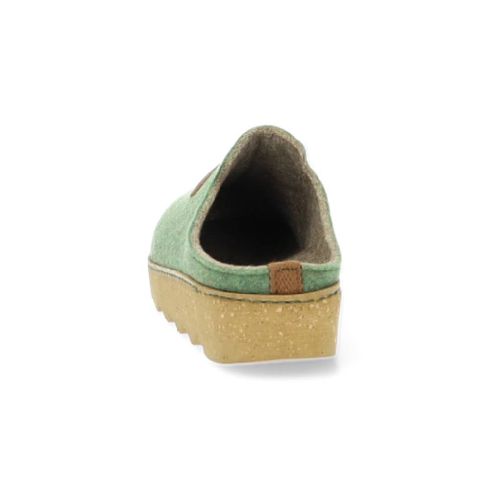 groene pantoffel