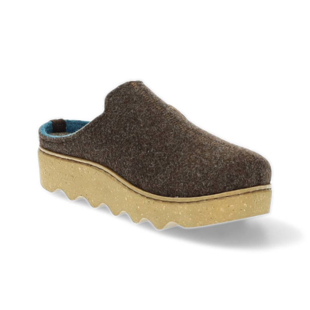 bruine pantoffel