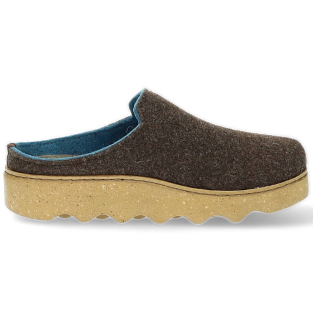 bruine pantoffel