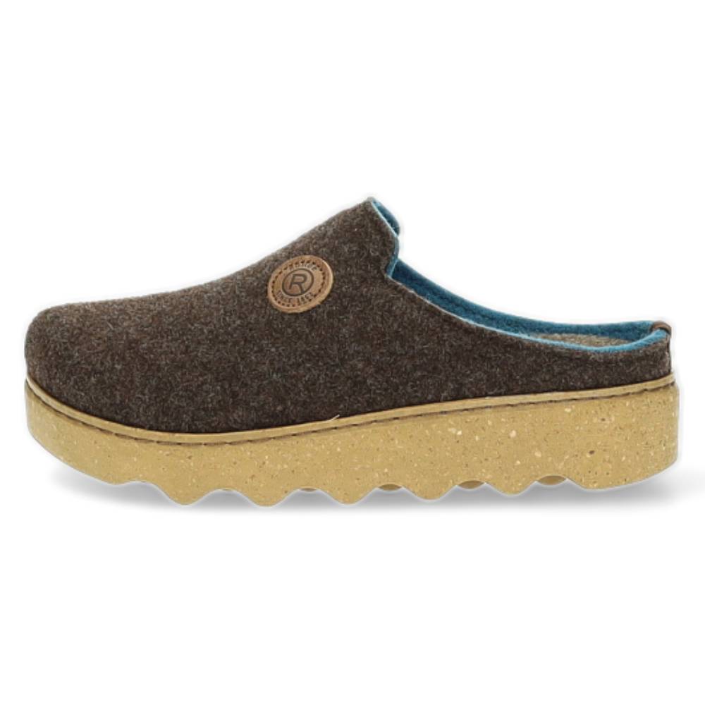 bruine pantoffel