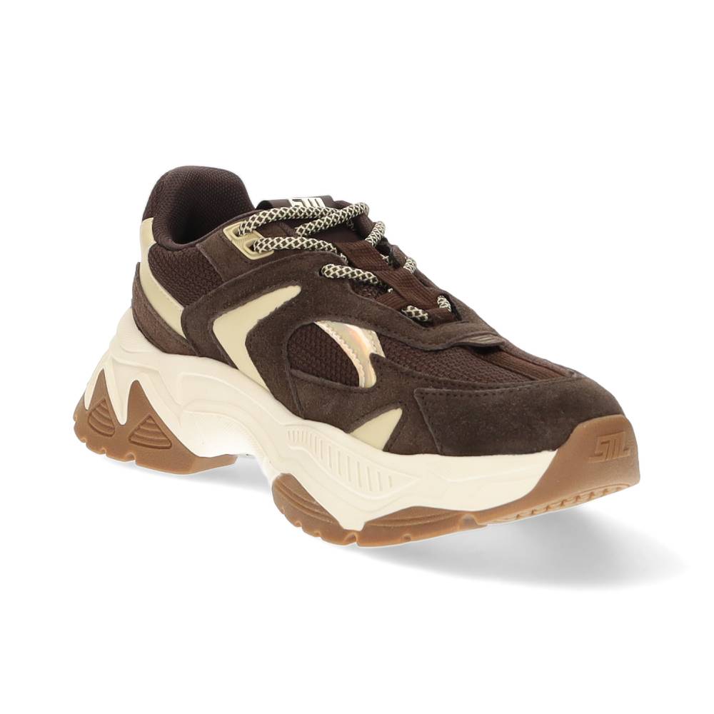 bruine sneaker