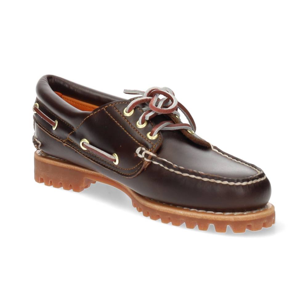 bruine bootschoen
