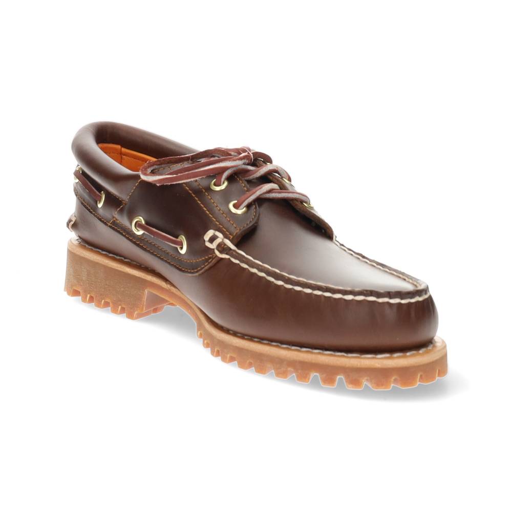 bruine bootschoen