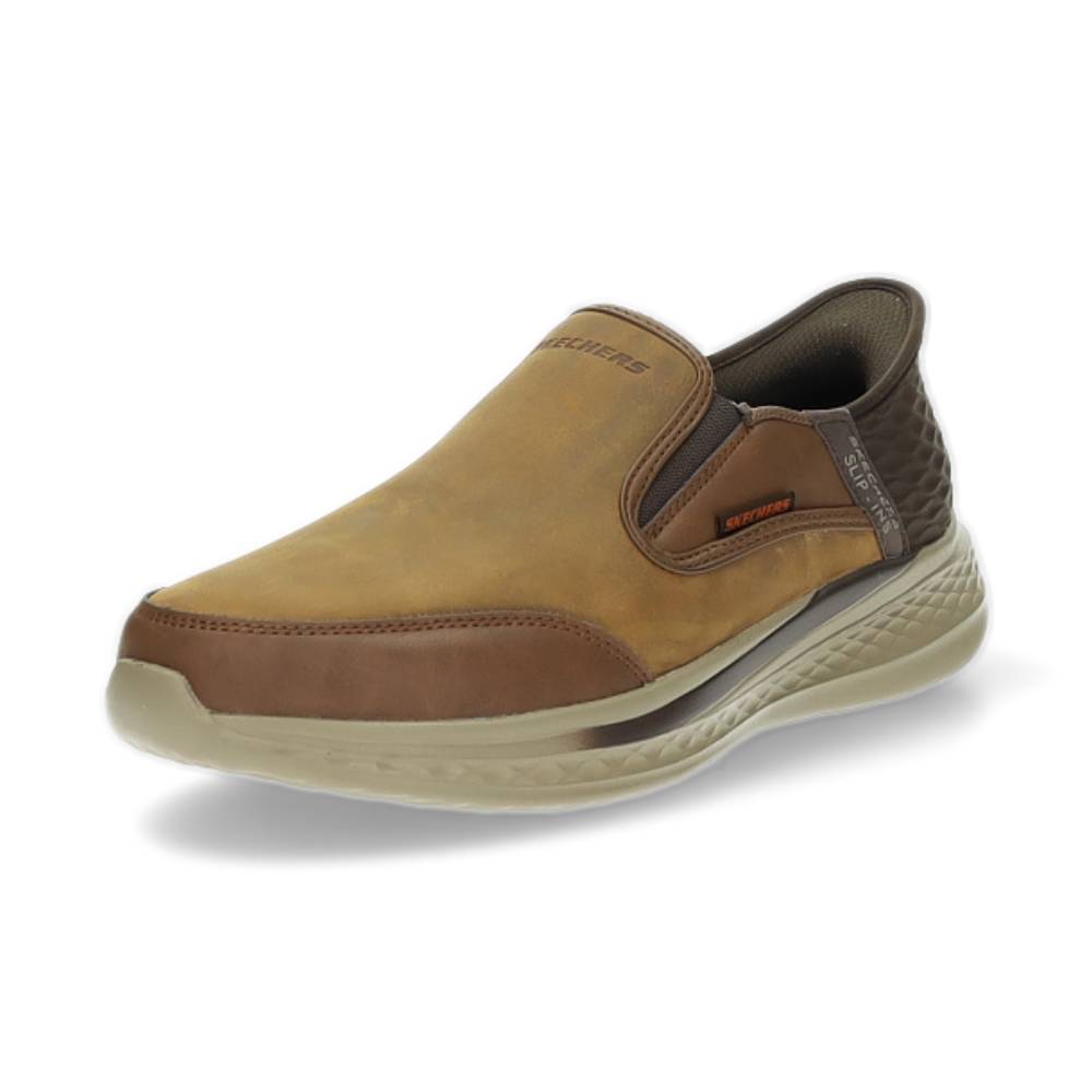 bruine mocassin