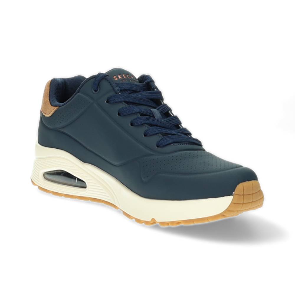 blauwe sneaker