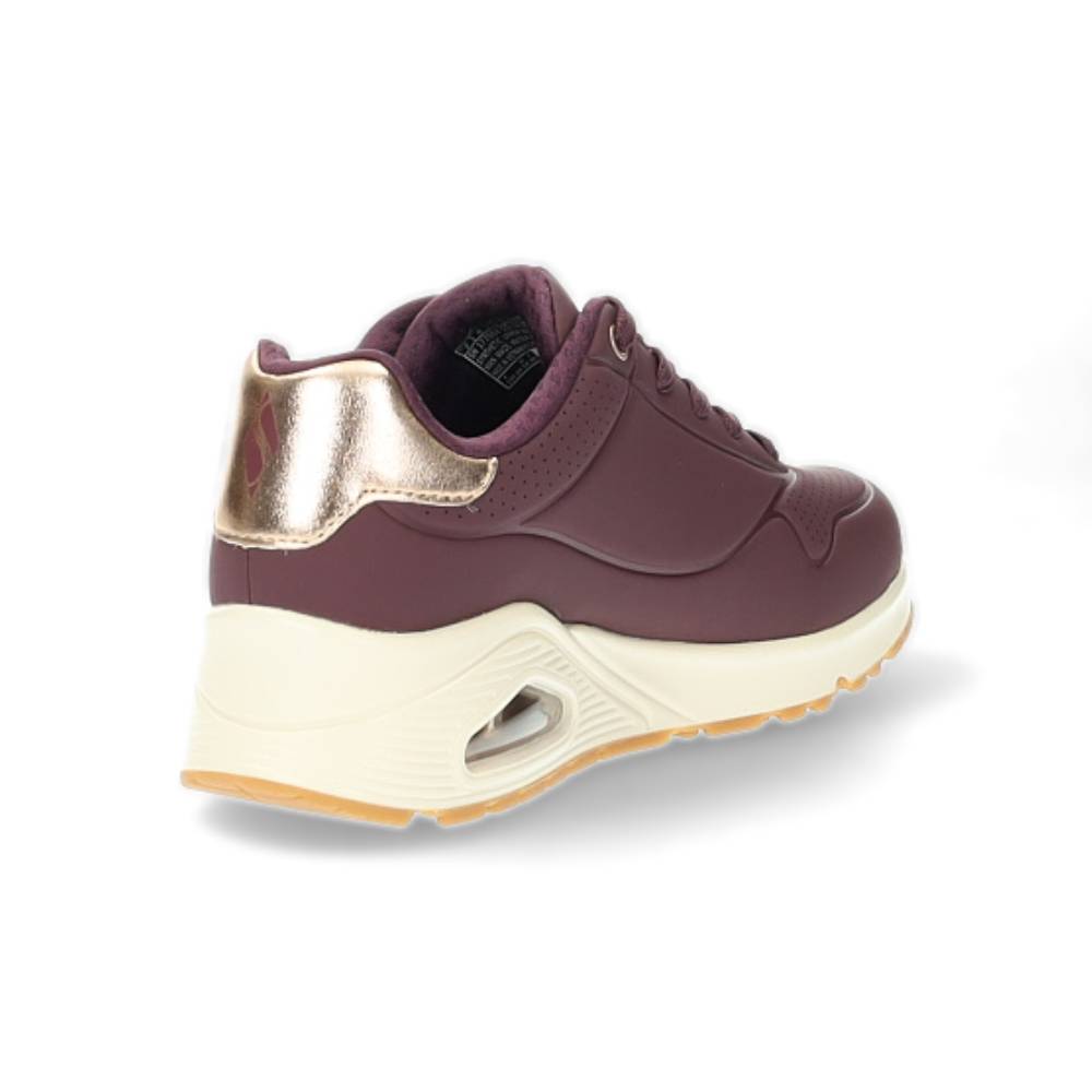paarse sneaker