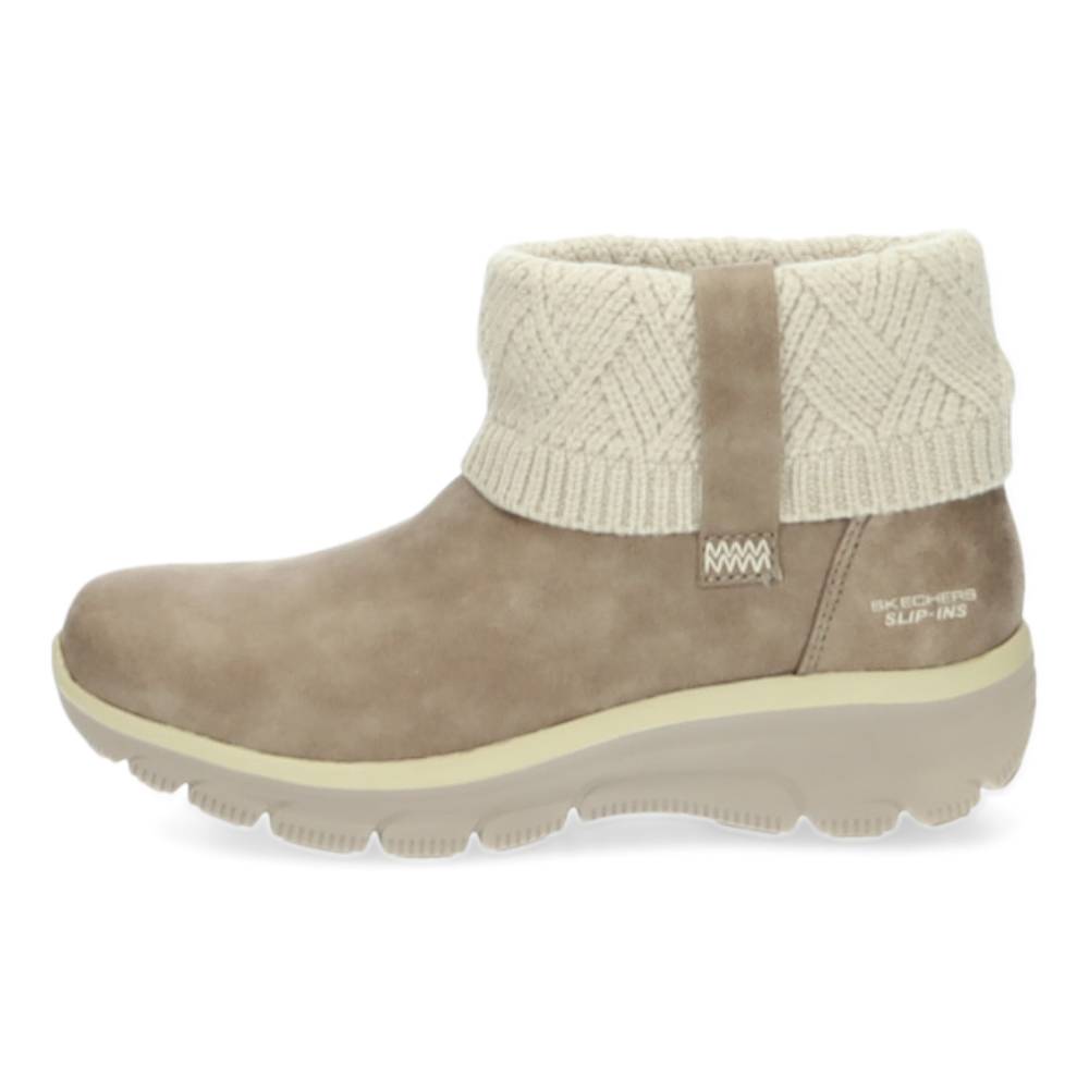 taupe enkellaars