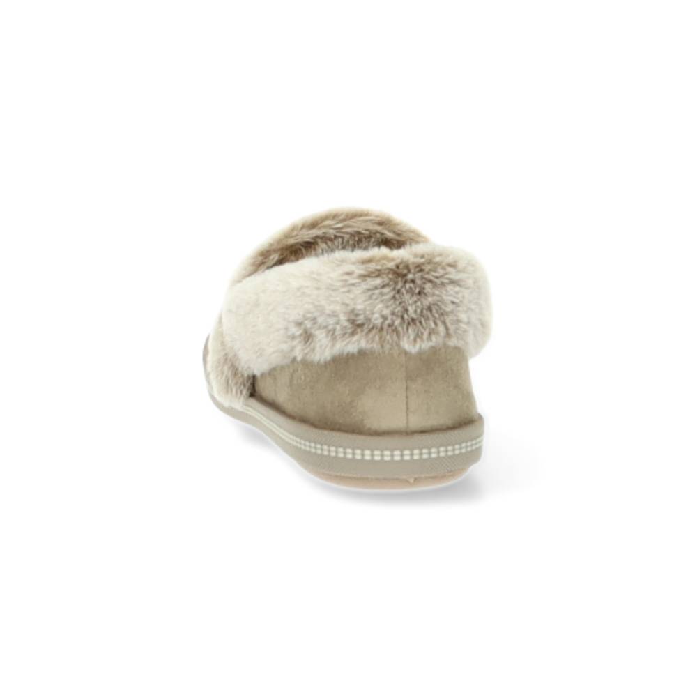taupe pantoffel