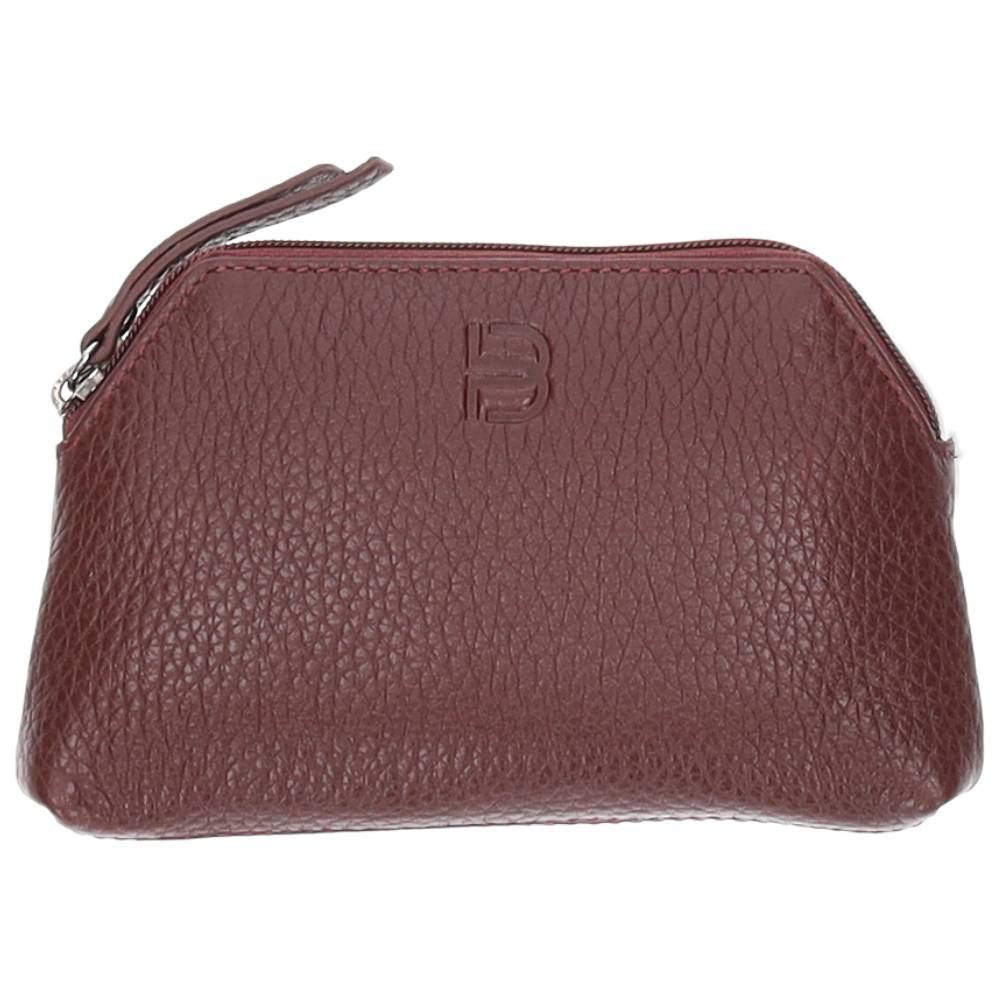 burgundy portefeuilles kleingeld