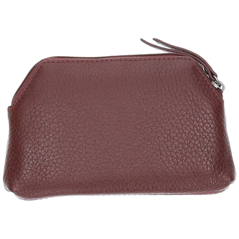 burgundy portefeuilles kleingeld
