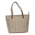 beige handtas