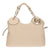 beige handtas