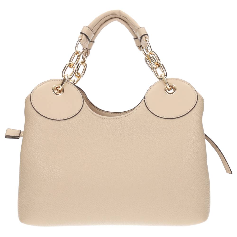 beige handtas