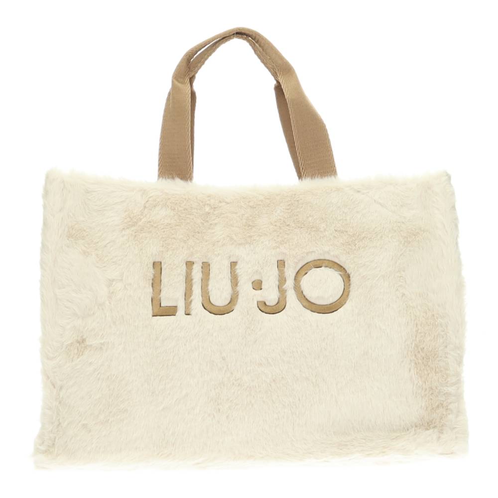 beige handtas