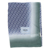 groen/blauwe sjaal met glitter