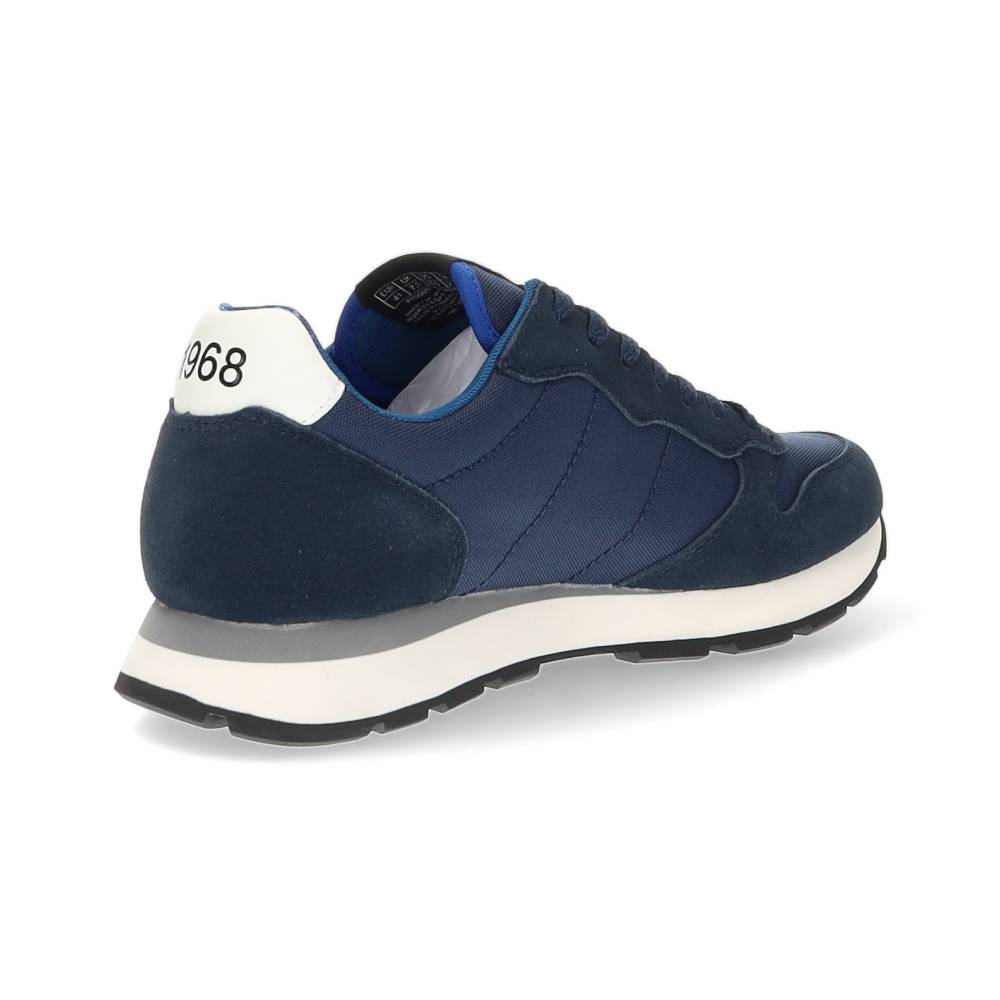 blauwe sneaker