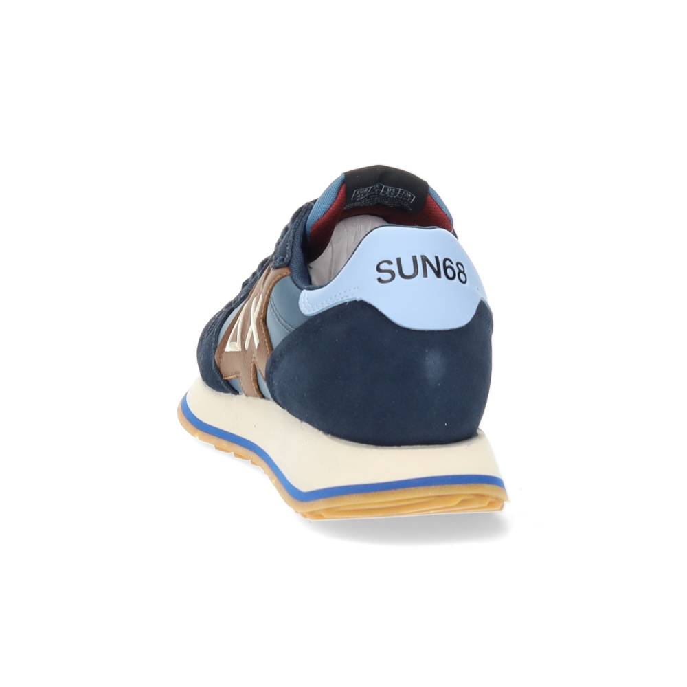 blauwe sneaker