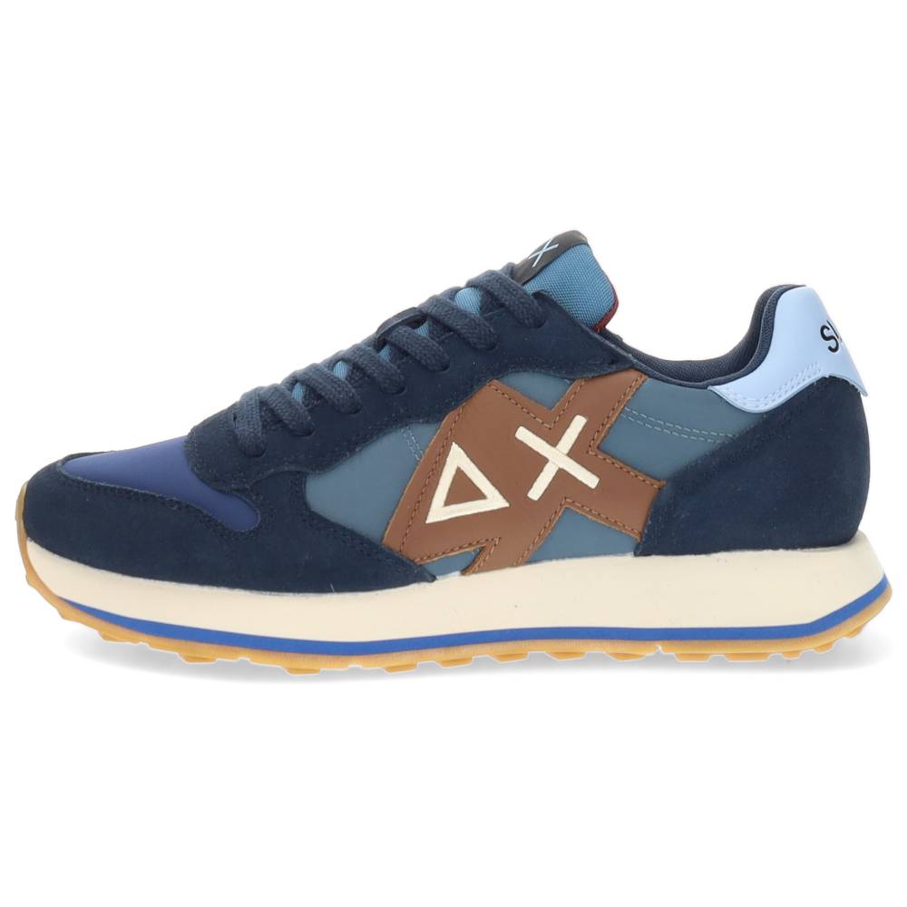 blauwe sneaker