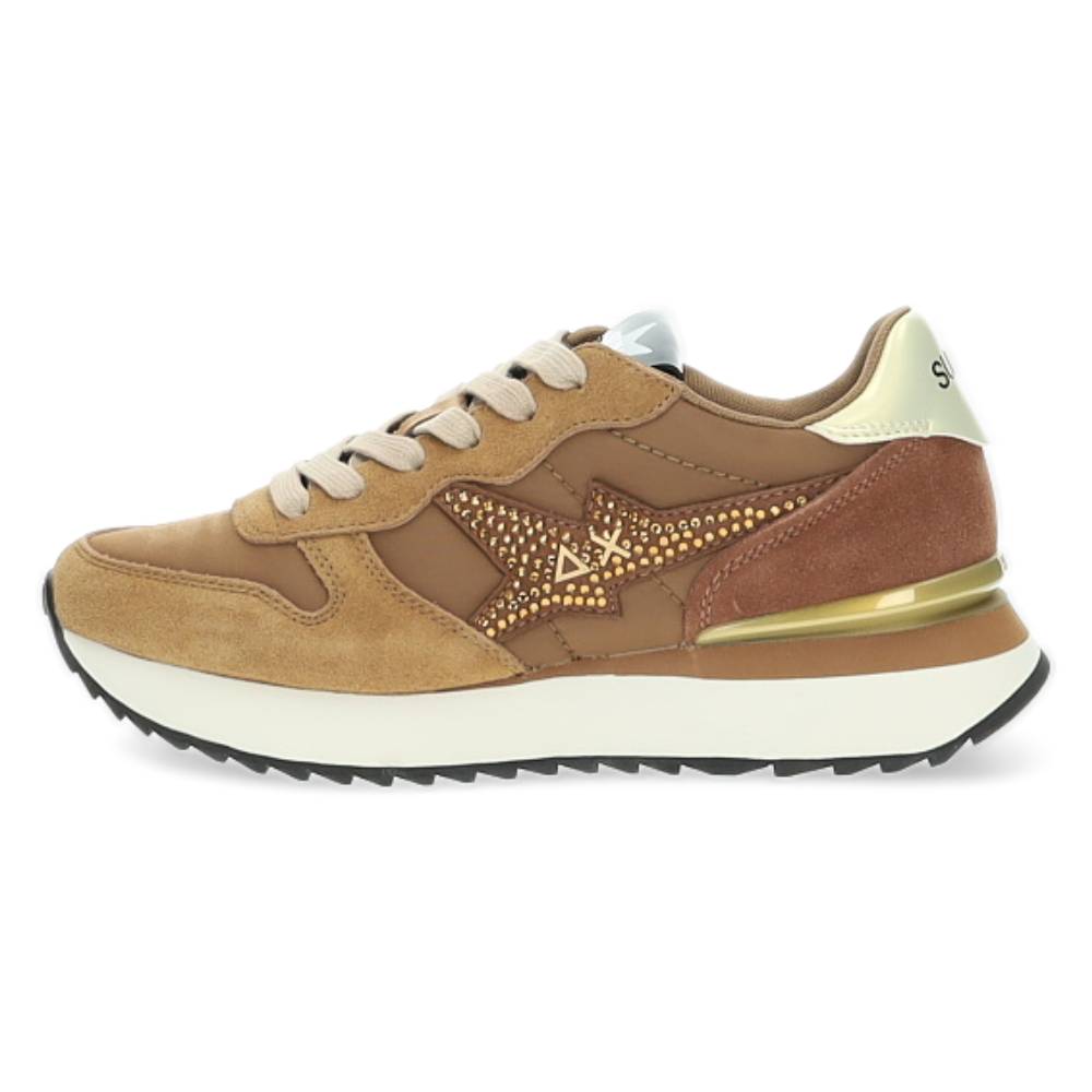 bruine sneaker