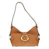 cognac handtas