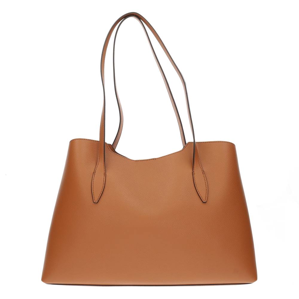 cognac handtas