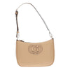 beige handtas
