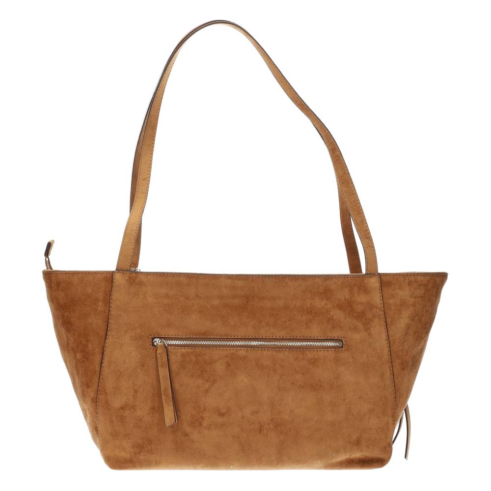 cognac handtas