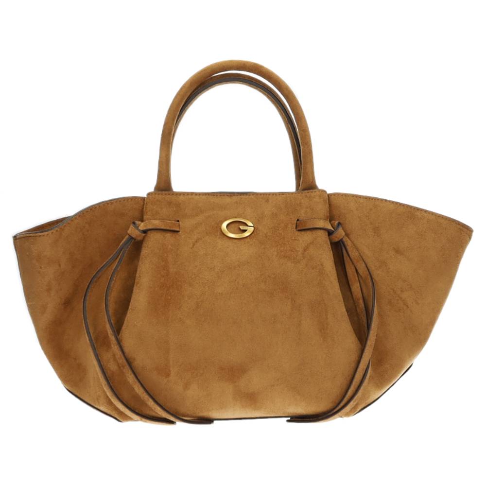 cognac handtas