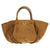 cognac handtas