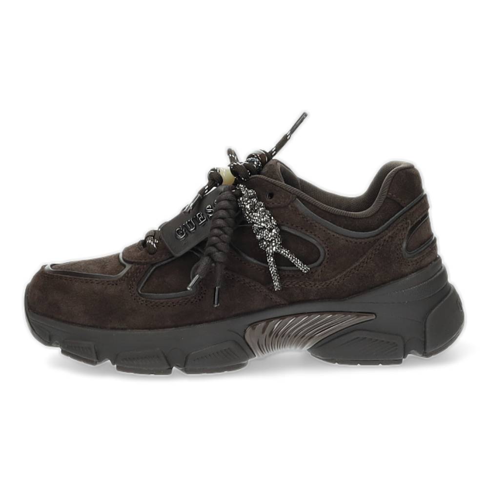 donkerbruine sneaker