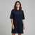 blauw kleed